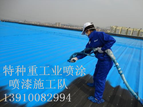 兴海包括彩钢瓦喷漆翻新（